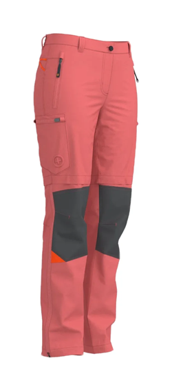 GLORY LADY 2 IN 1 PANTALONE TECNICO MODULABILE MINERAL RED ANTHRAICTE 